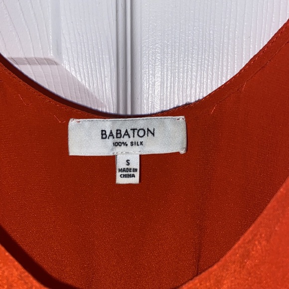 Babaton silk dress, Size Small - Picture 3 of 4